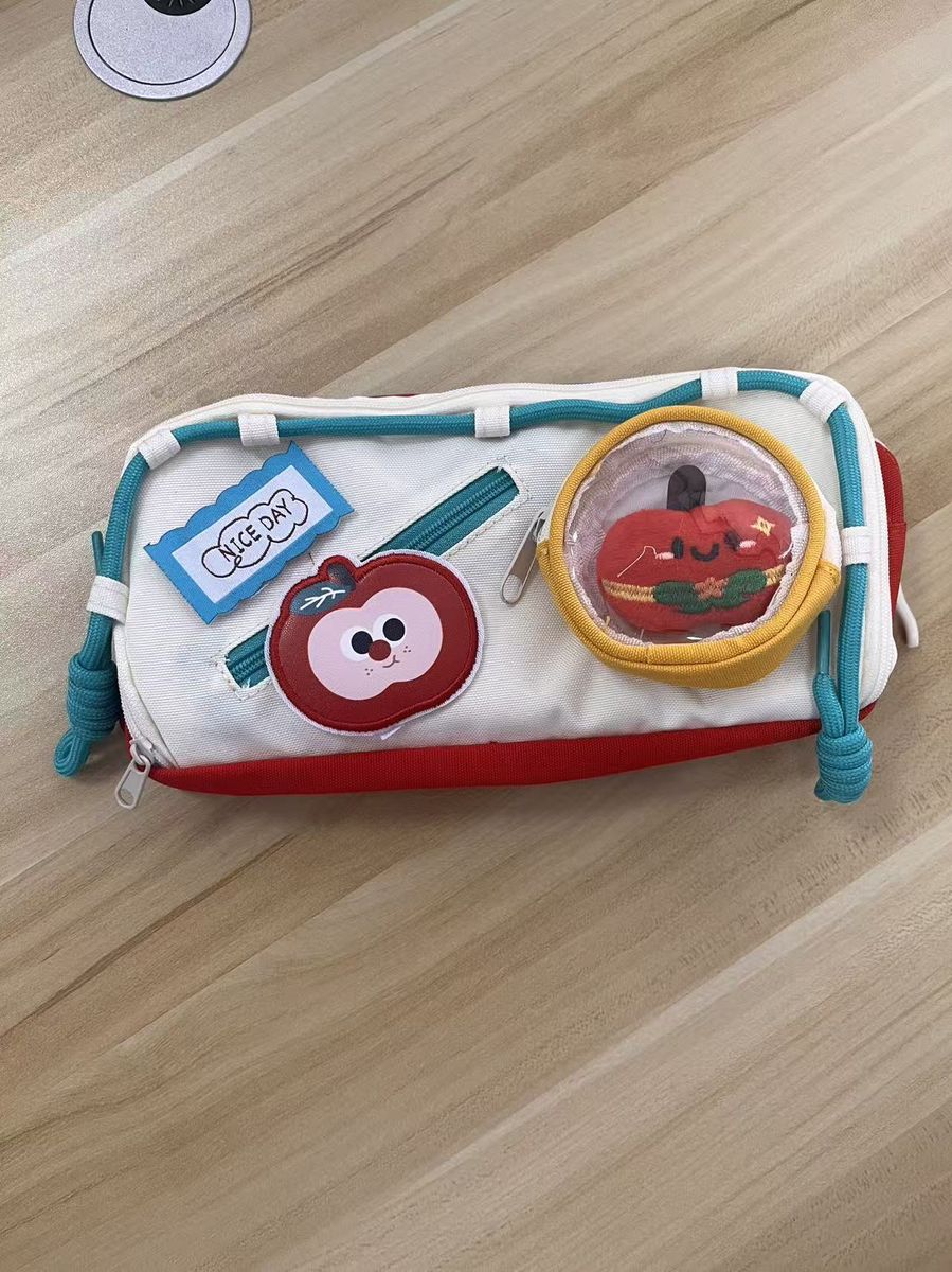 红苹果DIY笔袋